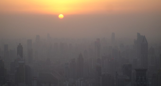Shanghai smog
