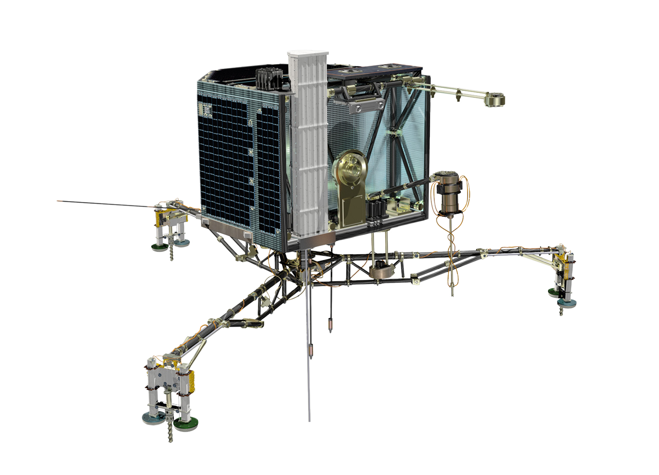 illustration of lander Philae