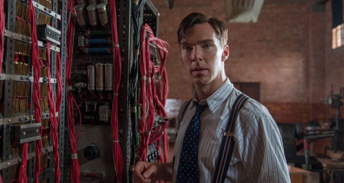 Benedict Cumberbatch as mathematician Alan Turing