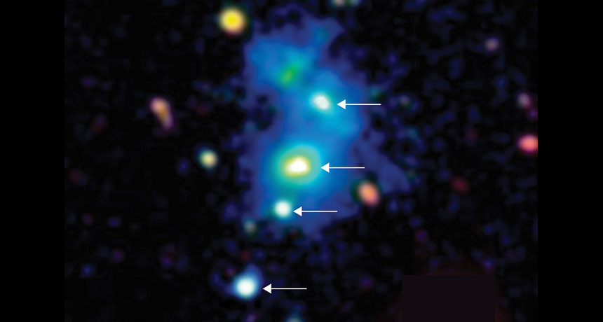 four quasars