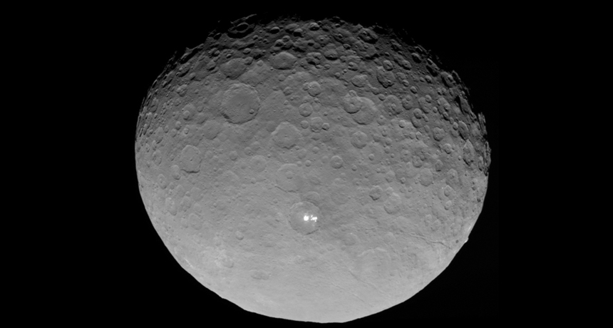 Ceres bright spots