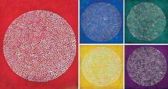 illustration of DNA coiled in a sphere