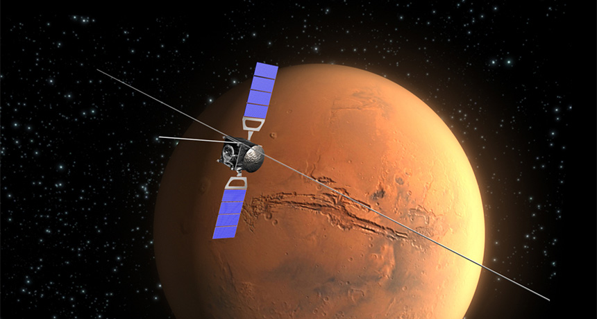 Mars Express illustration