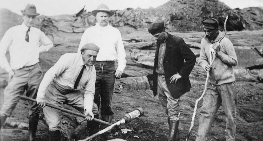 Thomas Jaggar at Kilauea