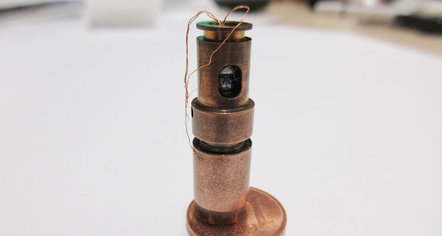 experimental setup for superconductivity test