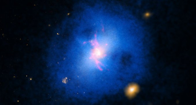 galaxy and gas fountains