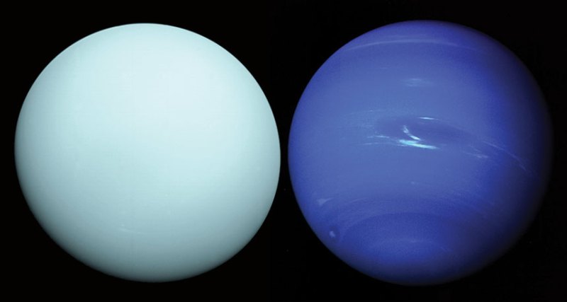 Uranus and Neptune
