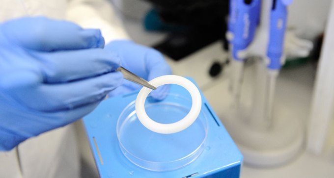 a vaginal ring