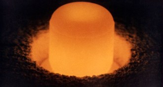 plutonium pellet