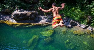swimming hole in Oregon