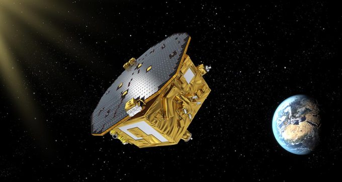 illustration of LISA Pathfinder
