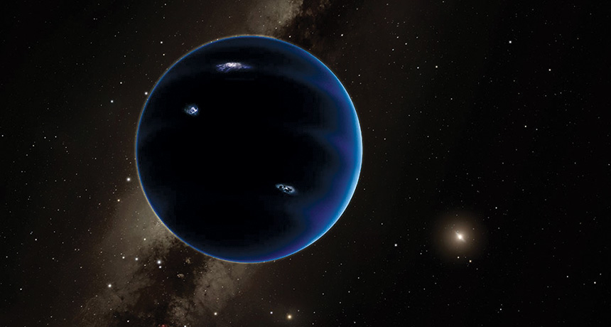 illustration of planet 9