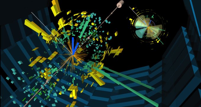 visualization of ATLAS experiment