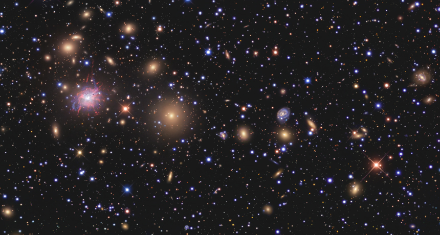 Perseus galaxy cluster