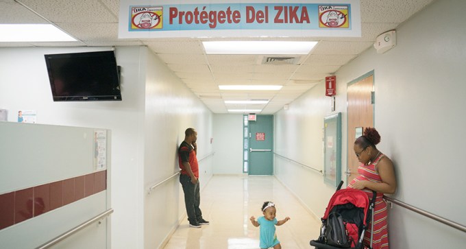 People in a hospital