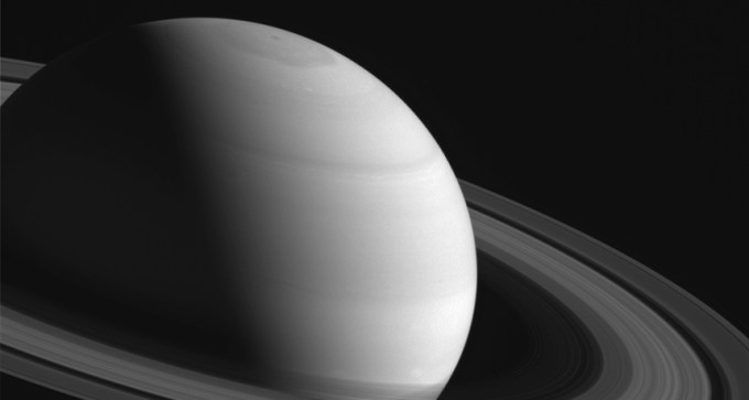 Saturn and its rings
