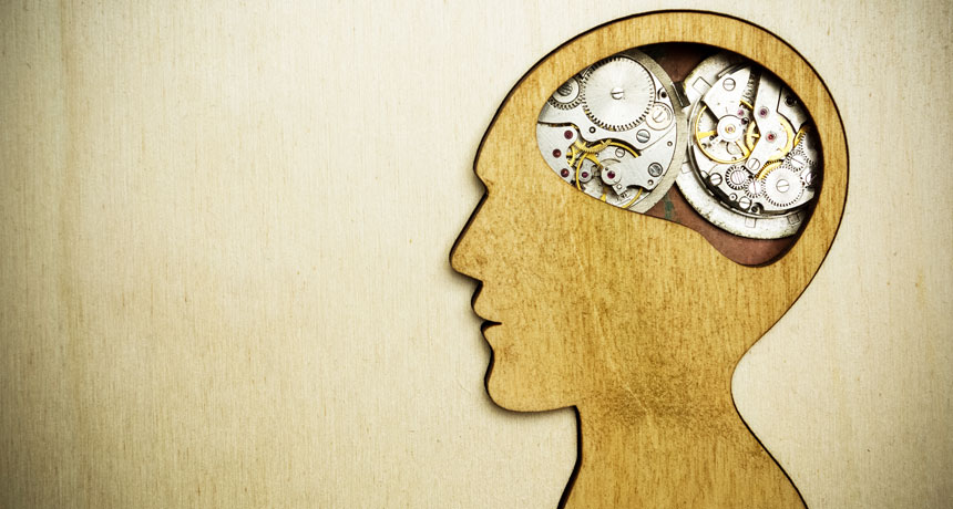 illustration of brain clock