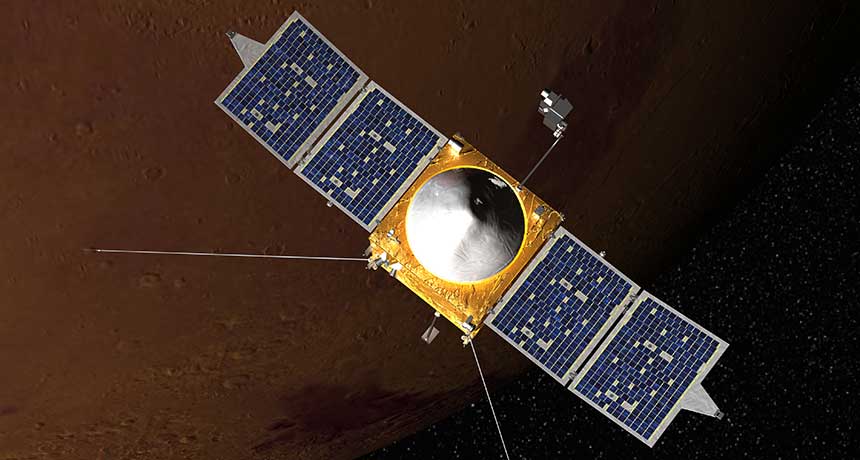 MAVEN probe