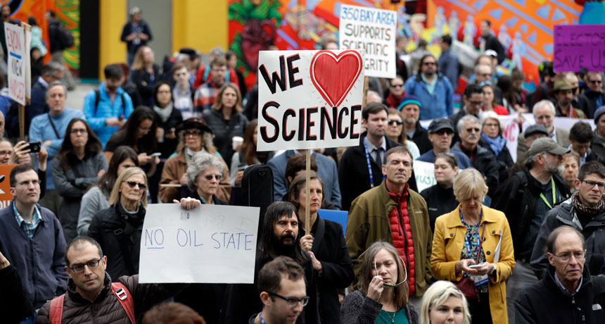 pro-science protest