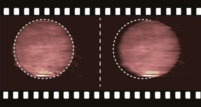 frames of particles of light