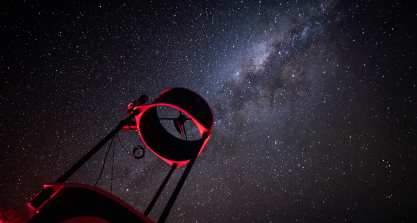 telescope in Argentina
