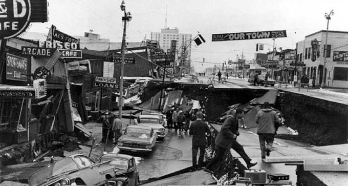 Anchorage quake damage