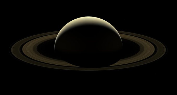 Cassini mosaic of Saturn