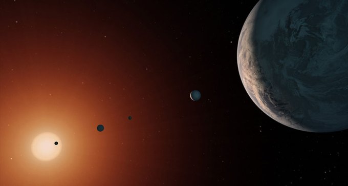 illustration of TRAPPIST-1