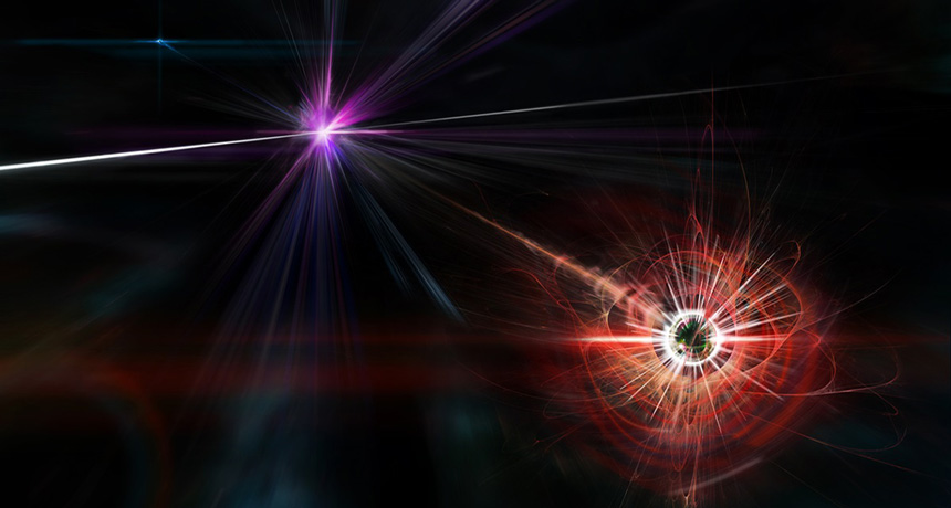 illustration of magnetic monopoles