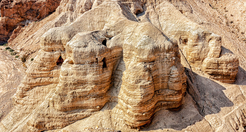 dead sea scroll caves