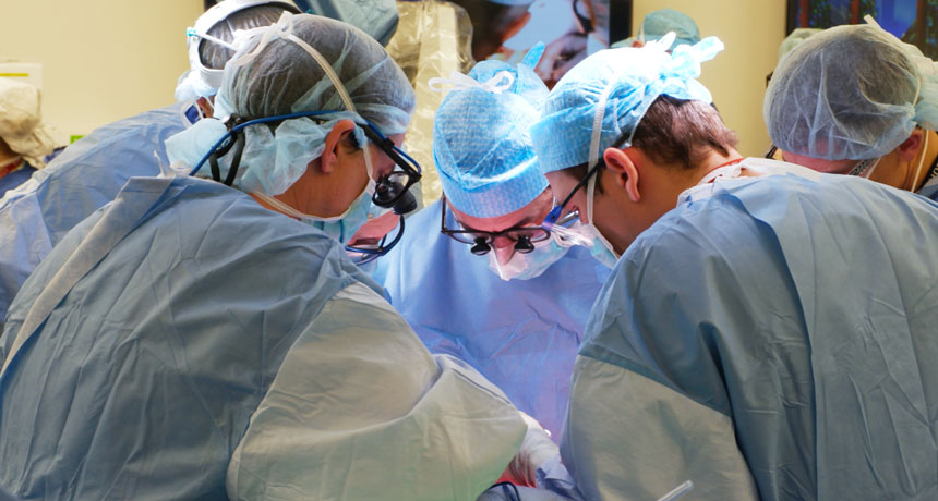 surgeons at Johns Hopkins