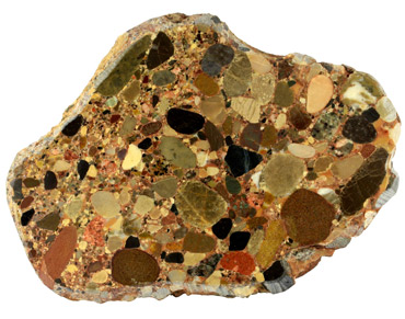 cross section of a conglomerate