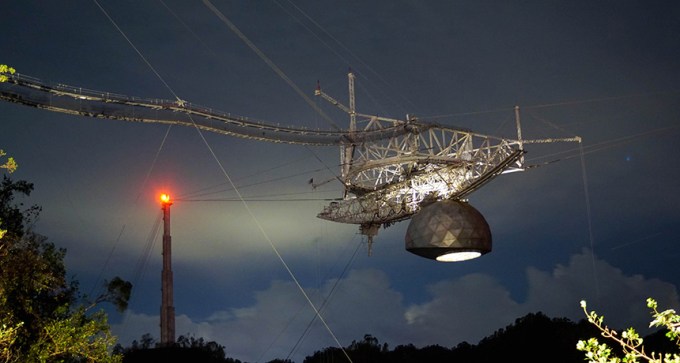 Arecibo radio telescope