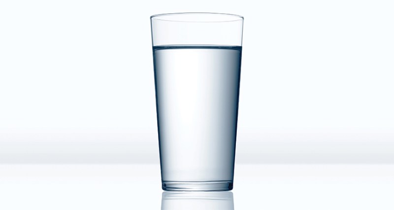 glass of water