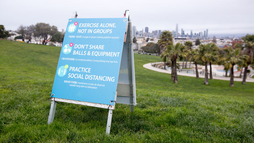 Mission Dolores Park in San Francisco
