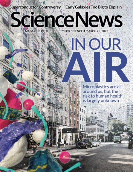 cover of March 25, 2023 issue of Science News