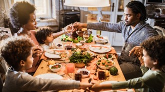 Giving thanks can feel awkward, but the effort increases joy.